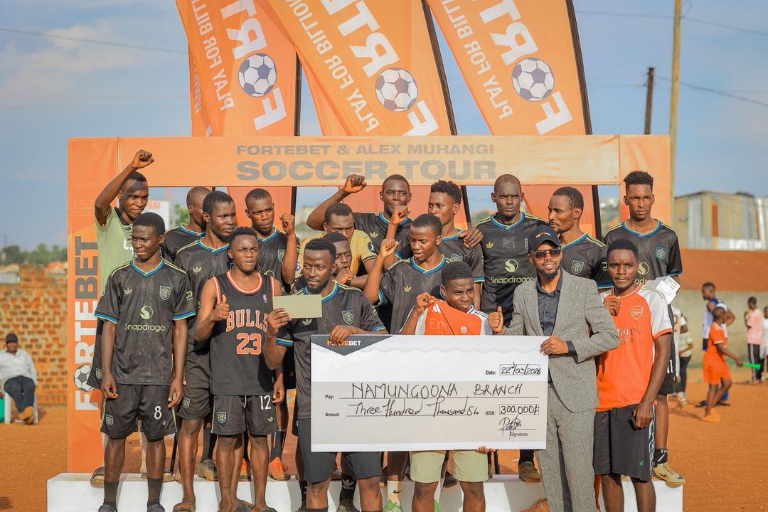 Fortebet soccer tour excitement blows up Namungoona